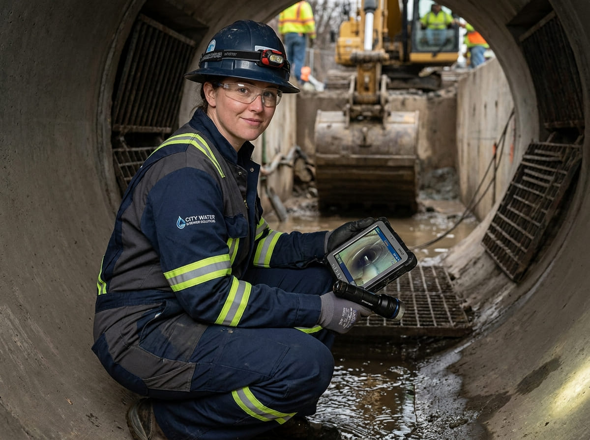 Sewer Line Inspection & Replacement in Lyford